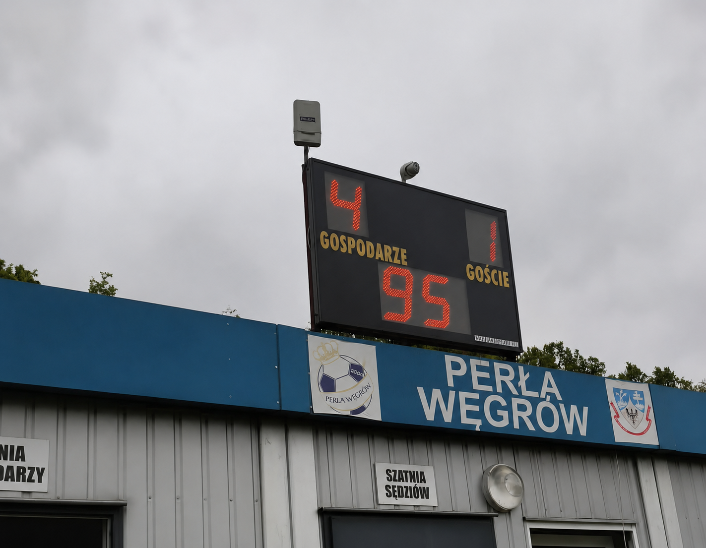 Perła Węgrów świętuje zwycięstwo 4:1 nad Sokołem Wielka Lipa w 26. kolejce A-klasy